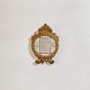 Labò Home Decor - shop - specchi e cornici - coppia di cartagloria in foglia d'oro del XVIII secolo 2