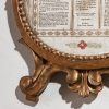 Labò Home Decor – shop – specchi e cornici – coppia di cartagloria in foglia d’oro del XVIII secolo 4